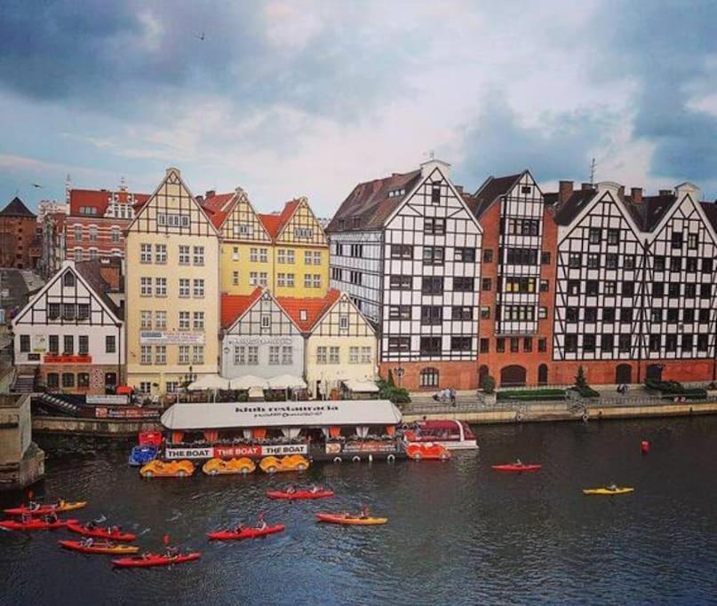 River View Sailor'S Old Town Apartment Gdansk Dış mekan fotoğraf